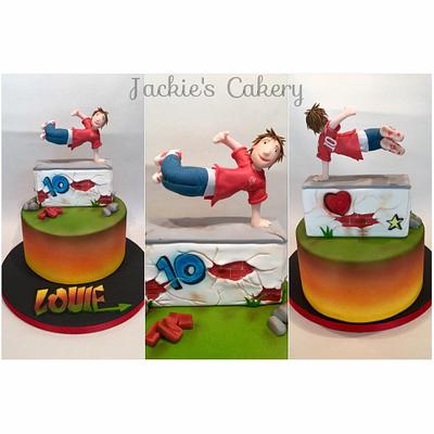 Parkour Party - Cake by Jackie's Cakery 