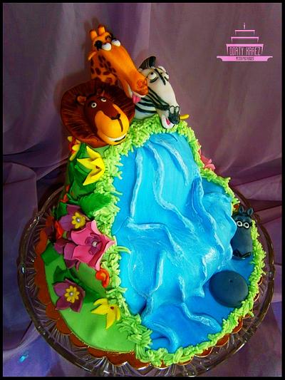 Madagascar cake - Cake by Lenka Budinova - Dorty Karez