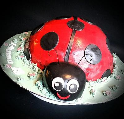 Ladybug - Cake by Jennylangberg