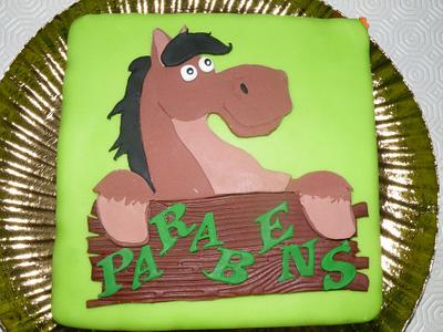 Horse cake - Cake by bolosdocesecompotas