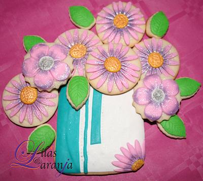 A picture of flowers - Cake by Lilas e Laranja (by Teresa de Gruyter)
