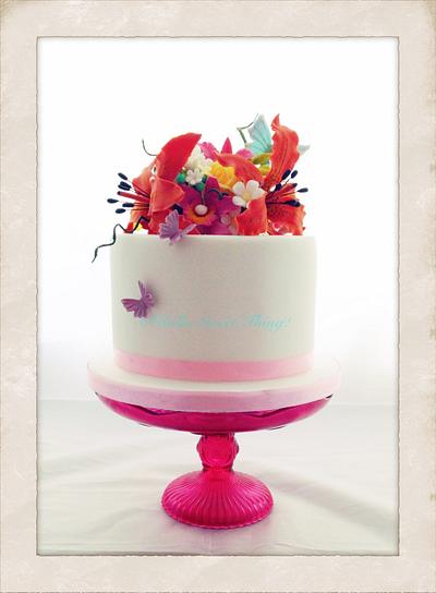 All Things Bright & Beautiful... - Cake by Michelle Singleton