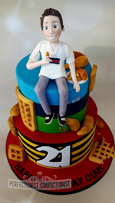 Cian - 21st Birthday Cake - Cake by Niamh Geraghty, Perfectionist Confectionist