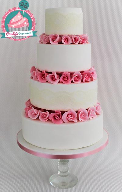 Rose Sandwich - Cake by Candy's Cupcakes