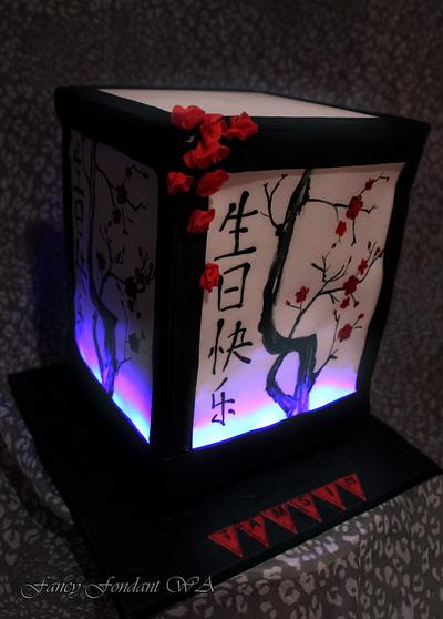 Chinese Lantern - Cake by Fancy Fondant WA