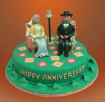 happy anniversary - Cake by Roshel