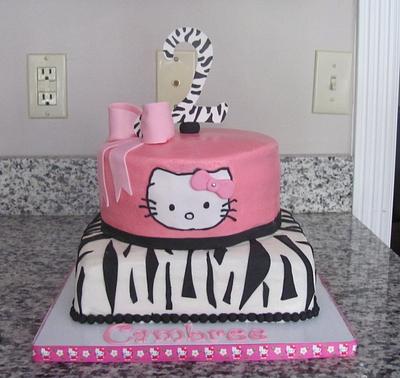 Hello Kitty Cake - Cake by Jaybugs_Sweet_Shop