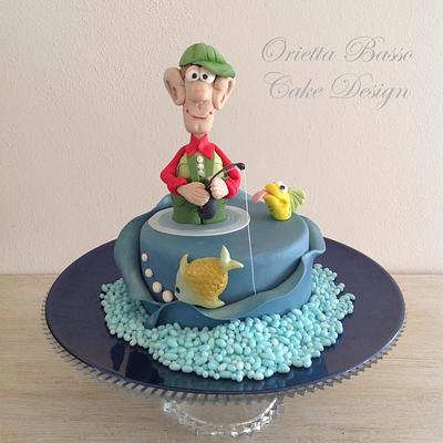 The fisherman with big ears! - Cake by Orietta Basso