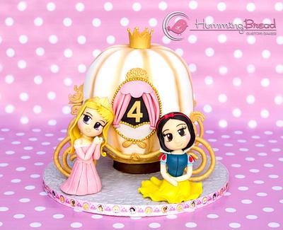Princess Carriage - Cake by HummingBread
