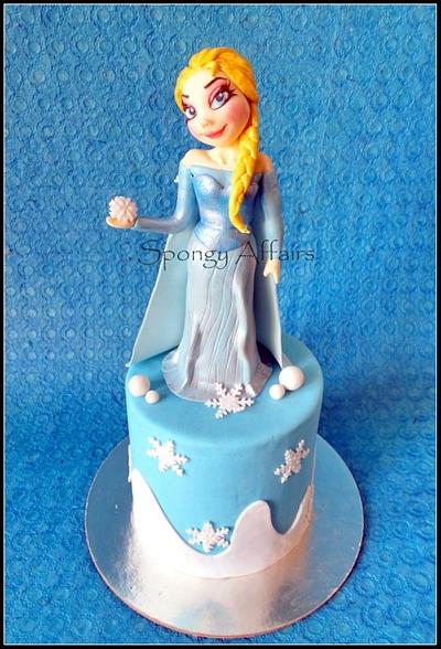 Elsa Again! - Cake by Meenakshi S