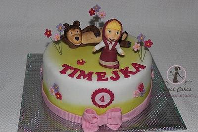 Masha and the Bear - Cake by tortylucia