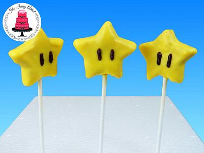 Super Mario Star Cake Pops!  - Cake by The Icing Artist