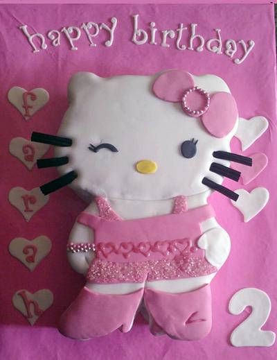 Hello Kitty winks - Cake by Dina