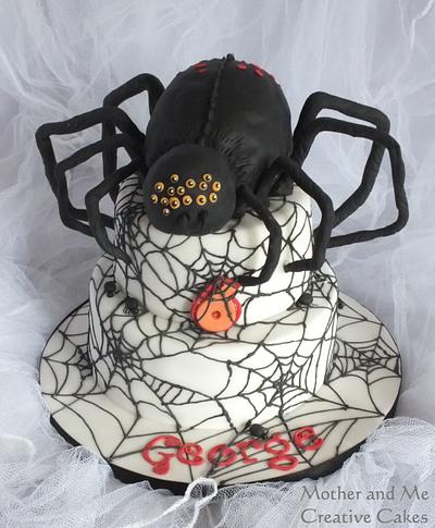 Spider Web cake - Cake by Mother and Me Creative Cakes