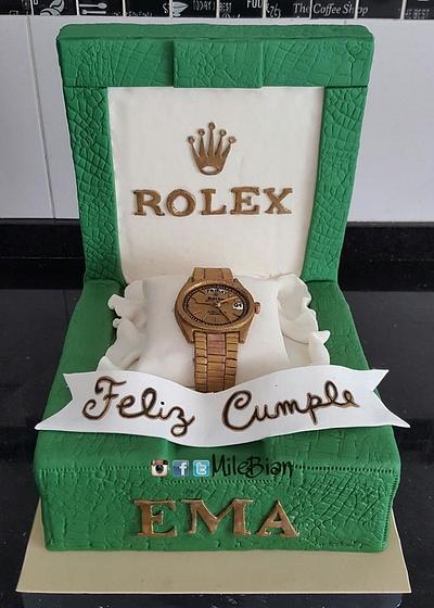Rolex Watch cake - Cake by MileBian