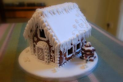 Gingerbread house - Cake by Natasha Ananyeva (CakeVirtuoso Studio)