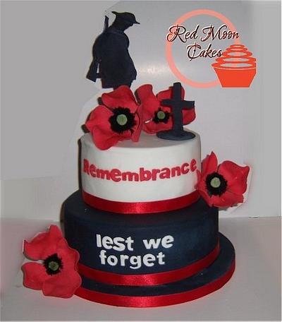 REMEMBERING OUR ANZACS - Cake by Julie Reed Cakes