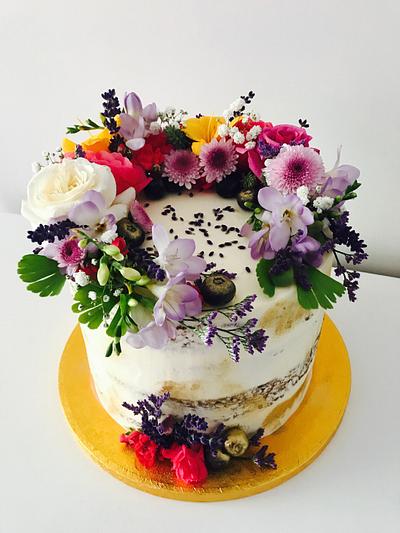 Flowers cake - Cake by Petra_Kostylkova