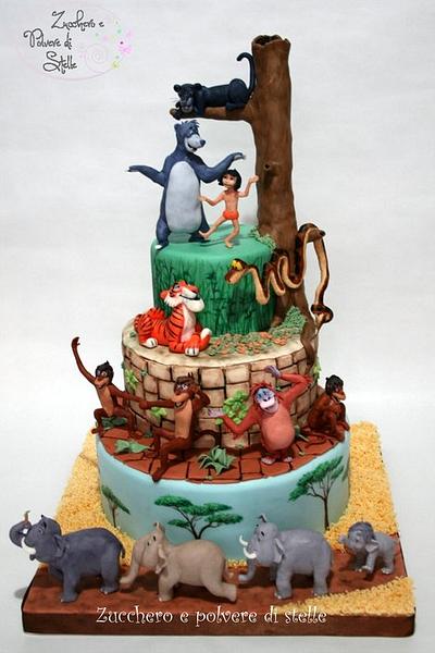 The Jungle Book Cake - Cake by Zucchero e polvere di stelle