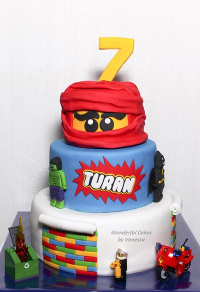 LEGO, 3 in 1 - Cake by Vanessa