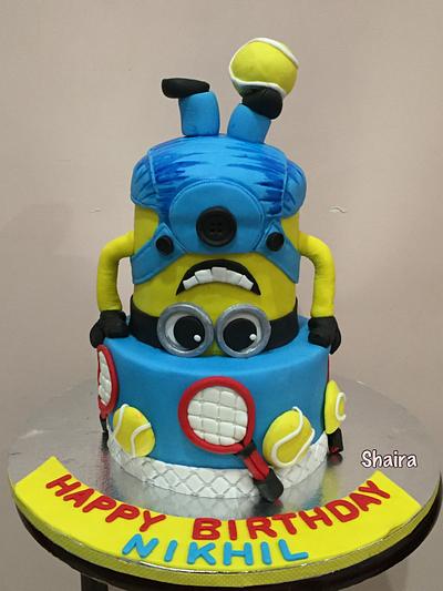 Minion Federer - Cake by Thegiftstory