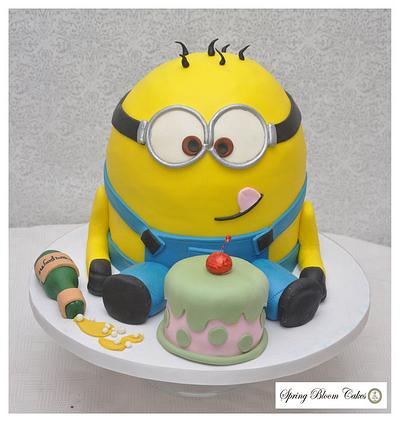 Minion cake - Cake by Spring Bloom Cakes