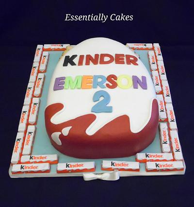 Giant Kinder  - Cake by Essentially Cakes