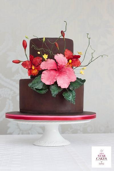 Hot Hibiscus - Cake by Francesca
