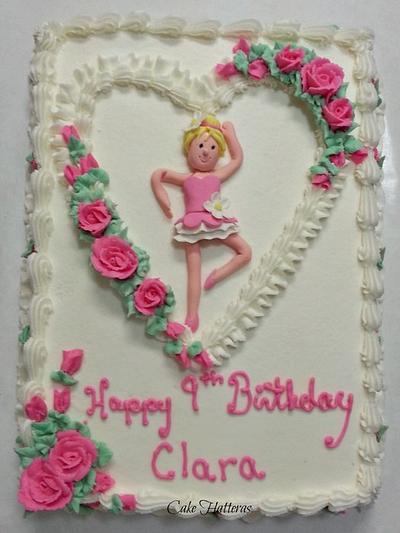 Clara's Ballerina - Cake by Donna Tokazowski- Cake Hatteras, Martinsburg WV