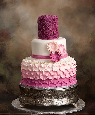 Shabby Chic - Cake by katie jiminez