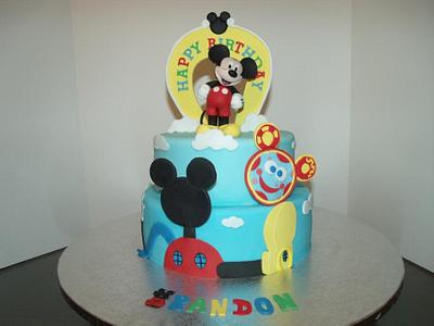Mickey Mouse clubhouse cake - Cake by Danielle Lechuga