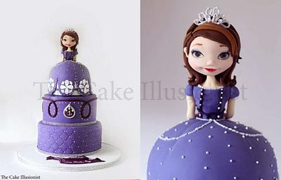 Sofia 1St Cake  - Cake by Hannah