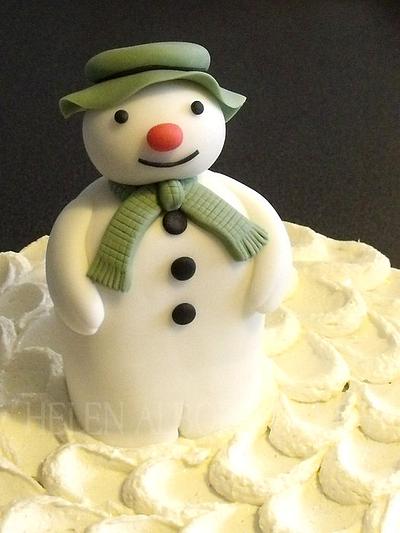  Snowman - Cake by Helen Alborn  