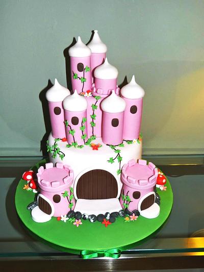 Princess Castle Cake - Cake by Angel Cake Design