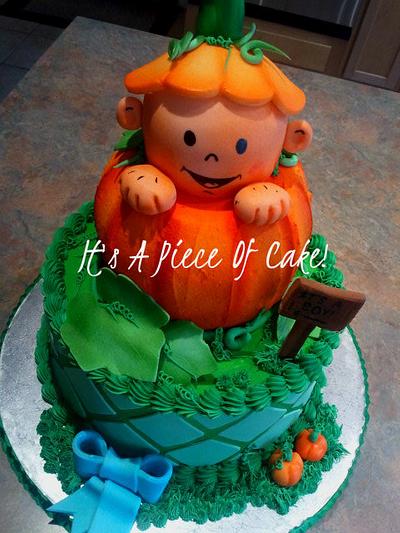 A Little Pumpkin Is On It's Way:) - Cake by Rebecca