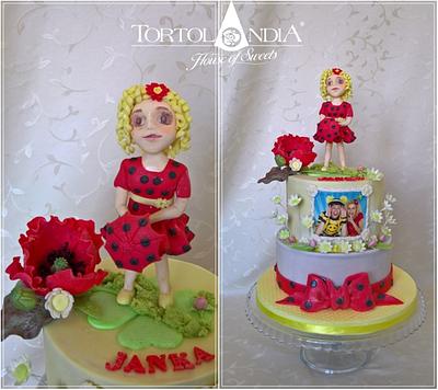 Sweet doll "Tanculienka" - Cake by Tortolandia