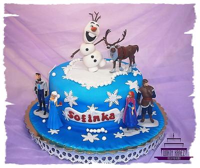 Frozen I. - Cake by Lenka Budinova - Dorty Karez