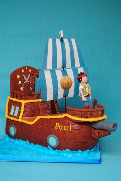 (Jake and the Neverland) Pirate Ship Cake ... - Cake by Torteneleganz