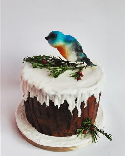 Bird Cake - Cake by Mariya Gechekova