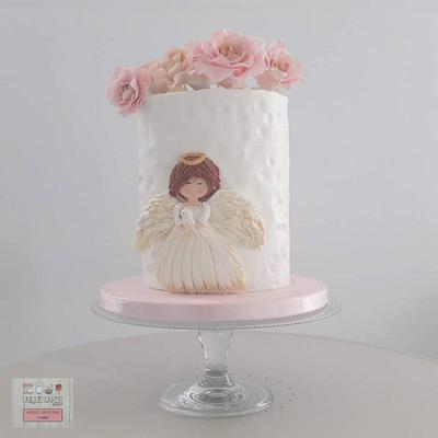 Bolo Batismo - Baptism Cake (Angel) - Cake by Unique Cake's Boutique