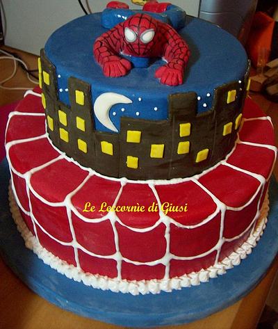 Spiderman - Cake by giusi carmen vinci