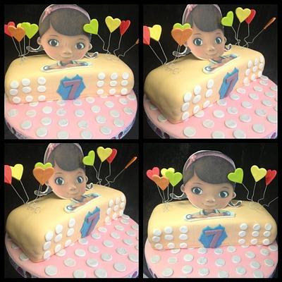 Doc  mcstuffin cake - Cake by Kirstie's cakes