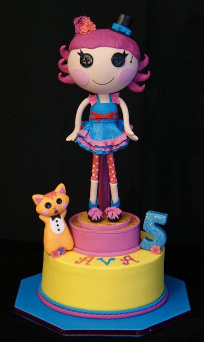 Lalaloopsy Harmony B Sharp Doll Cake - Cake by Julie Anne White