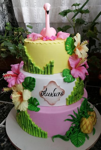 Flamingo - Cake by Galito