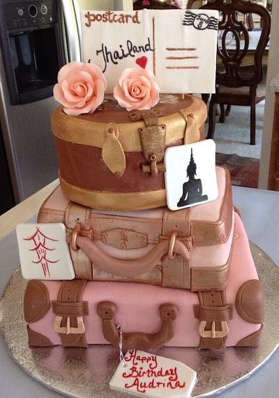 Greetings from Thailand - Cake by Vettiescakes