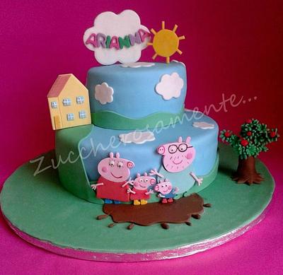 Peppa's cake - Cake by Silvia Tartari