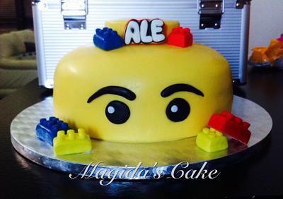 Lego - Cake by MagidasCake