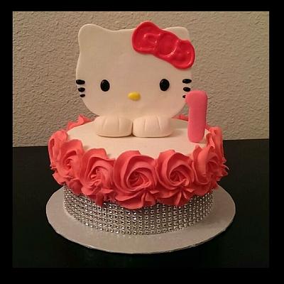 Hello kitty  - Cake by Yvonne's Cake Creation