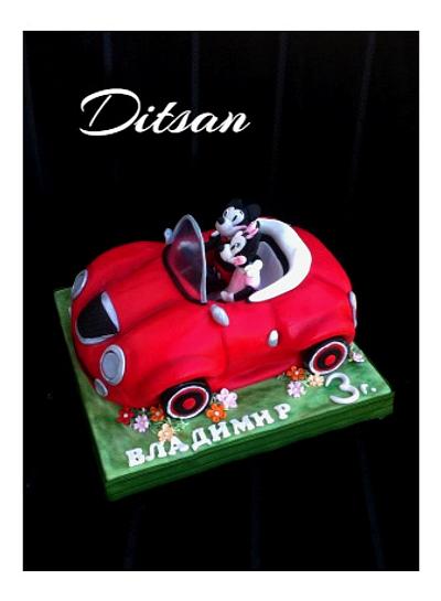 Mickey Mouse Cake - Cake by Ditsan
