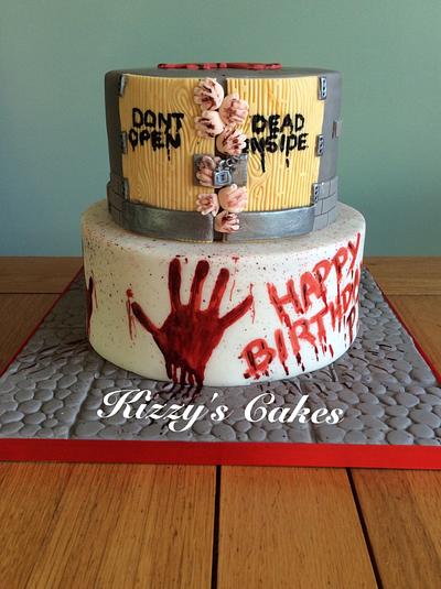 Walking Dead Birthday Cake - Cake by K Cakes